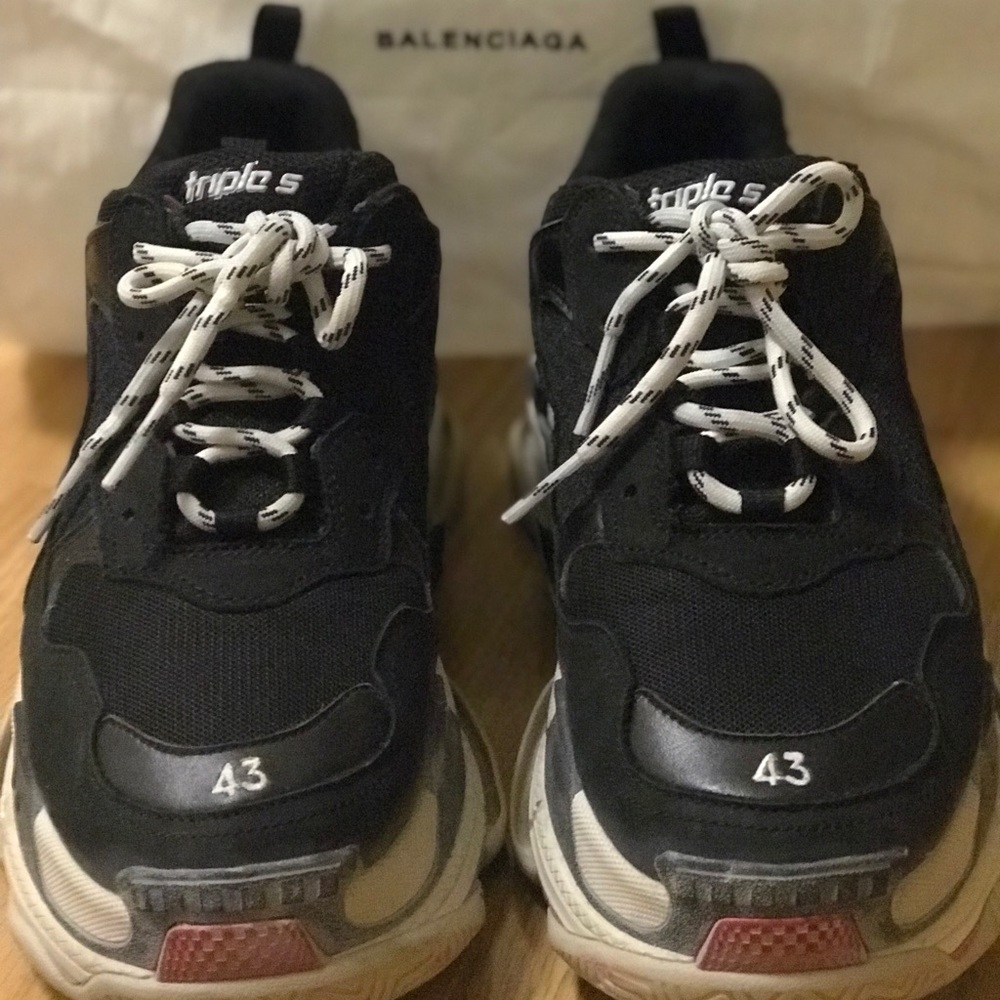 Balenciga Triple S size 43 (size 10 US)